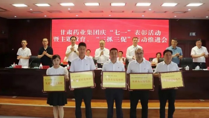 甘肅藥業(yè)集團科技創(chuàng)新研究院黨支部榮獲“先進(jìn)基層黨組織”稱號！